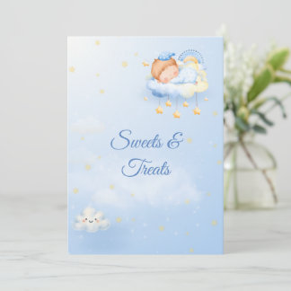 O, baby geschenken & kaarten bord baby shower tafe