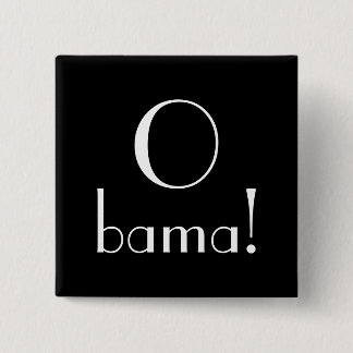 O Bama! Knoop Vierkante Button 5,1 Cm