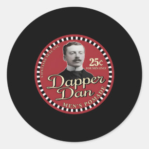 O Brother Dapper Dan Film Ronde Sticker