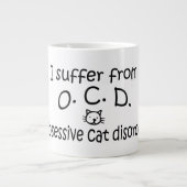 O.C.D. Trouble du chat Obsessif Cat Mug (Devant)