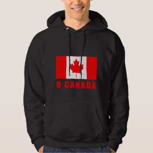 O CANADA avec les T-shirts canadiens de drapeau