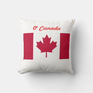 O' Canada Coussin de jet de drapeau