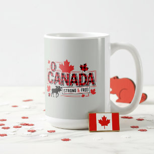 O Canada Sterk & Vrij Herten ID1314 Koffiemok