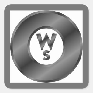O CCUPY W ALL S TREET VIERKANTE STICKER
