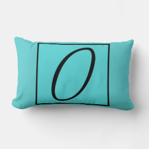 O COUSSIN INITIAL - Lettre O sur Arrière - plan Aq