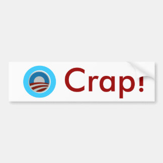O Crap. Bumpersticker