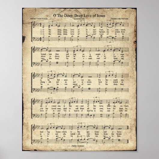 O de Deep Deep Love Hymn Poster (Voorkant)