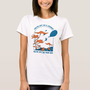 O, de plaatsen waar je zult komen! "Vertrekkend op T-shirt