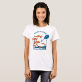 O, de plaatsen waar je zult komen! "Vertrekkend op T-shirt (Voorkant volledig)