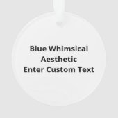 O Dear Oh Dear Blue Whimsical Aesthetic (dos)