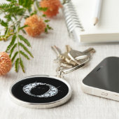 "O" Diamond Bling Sleutelhanger (Zijkant)