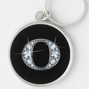 "O" Diamond Bling Sleutelhanger