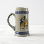 O Donnell Coat of Arms Stein - Family Crest Bierpul (Links)