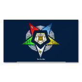 O.E.S. MAGNETISCH VISITEKAARTJE (Voorkant)