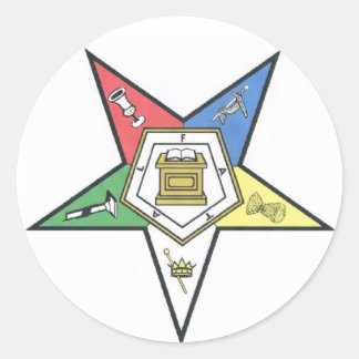 O.E.S. Producten Ronde Sticker