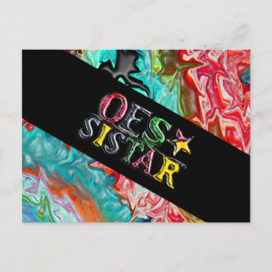 O.E.S. SISTAR BRIEFKAART
