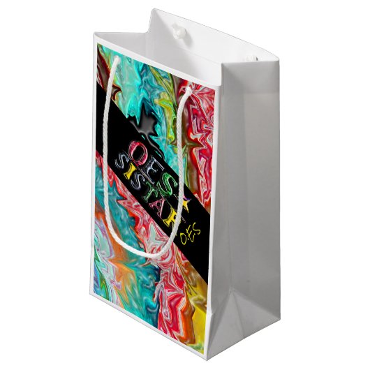 O.E.S. SISTAR KLEIN CADEAUZAKJE (Voorkant Gekanteld)