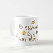 O Essentiele e invisivel aos olhos Koffiemok (Voorkant links)