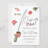 O Fish Ally Een 1e verjaardag Kaart (Voorkant)