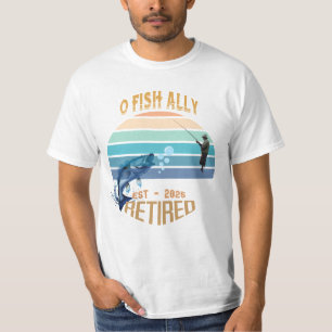 🎣 O-Fish-Ally Gepensioneerd: Dromen vangen sinds T-shirt