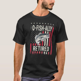 O-Fish-Ally Gepensioneerd T-shirt