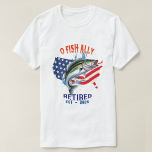 O-FISH-ALLY Gepensioneerd: Trots, vrij en Gevist 2 T-shirt