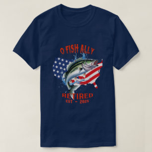 O-FISH-ALLY Gepensioneerd: Trots, vrij en Gevist 2 T-shirt