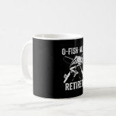 O-Fish-Ally in ruste 2023 Funny Gevist pensionerin Koffiemok (Voorkant links)