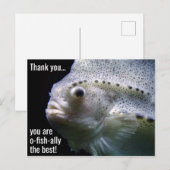 O-fish-ally la meilleure carte postale de Merci (Devant / Derrière)