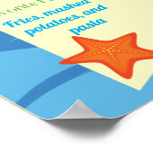 O-Fish-ally One 1st Birthday Milestone Poster (Hoek)