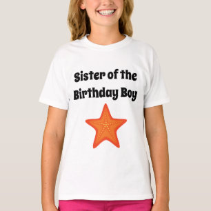 O-Fish-ally One Birthday Party Sister T-Shirt