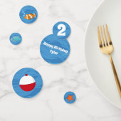 O-Fish-ally One Party Confetti tafeldecor (Groep)