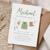 O-Fish-Ally One Vist 1e verjaardag Kaart