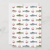 O-Fish-Ally Quatre Pêche 4e Invitation anniversair (Dos)