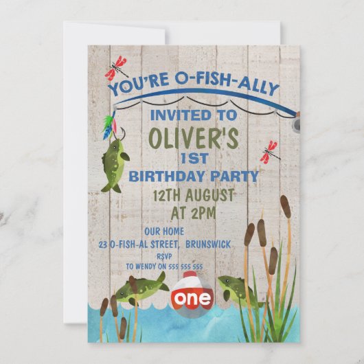 O-Fish_Ally une invitation d'anniversaire (Devant)