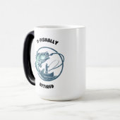 O FISHALLY Retraité Coffee Mug Cadeau (Devant gauche)