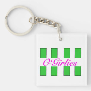 O’Girlies Acryl Sleutelhanger
