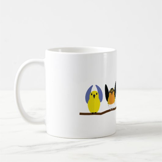 O-H-I-O Poudre à café Mug (Gauche)