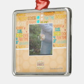 O hai metalen ornament (Links)