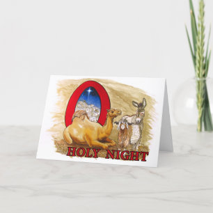 O Heilige Nacht Feestdagen Kaart