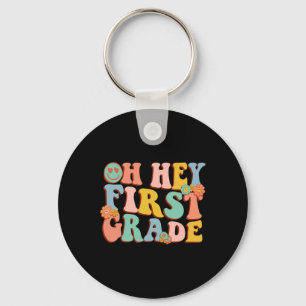 O Hey Eerste Klas Ck Terug naar school 1e klas ler Sleutelhanger