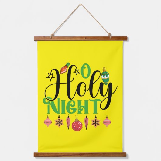 O Holy Night-84603 Hangend Wandkleed (Voorkant)