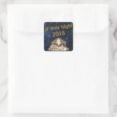 O' Holy Night Manger Stickers Jesus Wise Men (Sac)
