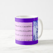 O Holy Night Music Mug Cadeau (Devant droit)