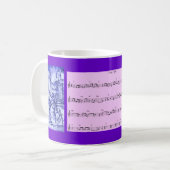 O Holy Night Music Mug Cadeau (Devant gauche)