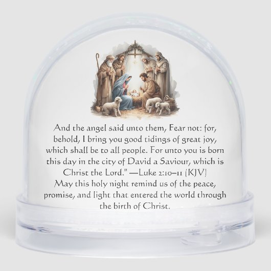 O Holy Night – Nativity Under Starlight (Arrière)