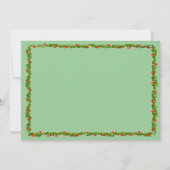 O Invitation vide de l'arbre de Noël (Dos)