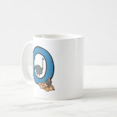 O is voor... koffiemok (Voorkant links)