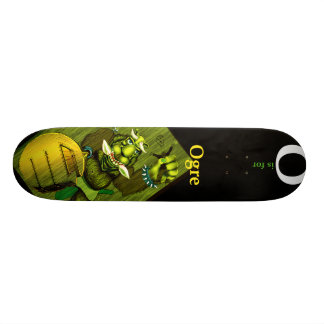 O is voor Ogre_deck Skateboard