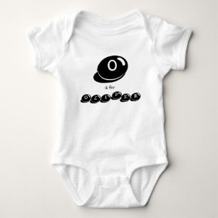 O is voor OLIVER-monogram Romper